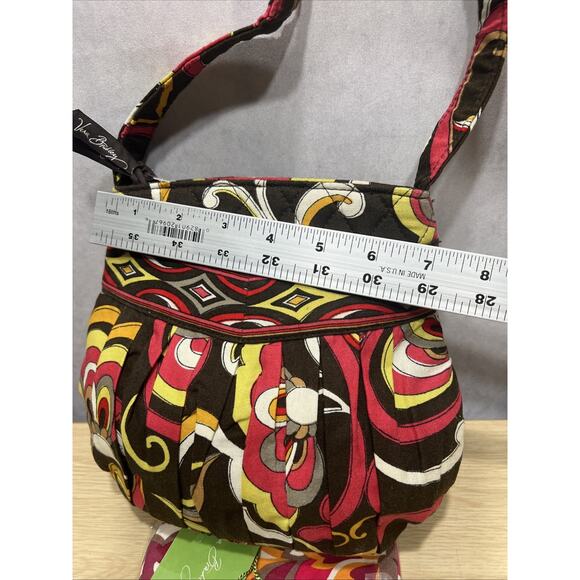 Vera Bradley Puccini Morgan Shoulder Bag & Zippered Card Coin Attached NWT - Picture 6 of 7